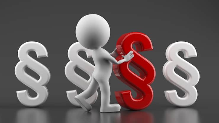 Gesetz - Paragraphen - Recht