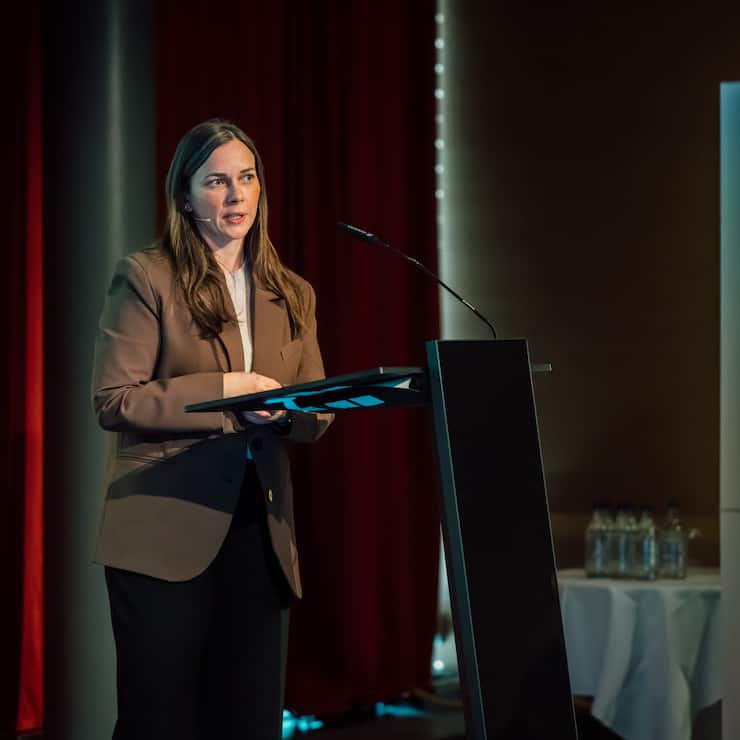 Sabrina Hartusch, SIRM-Präsidentin