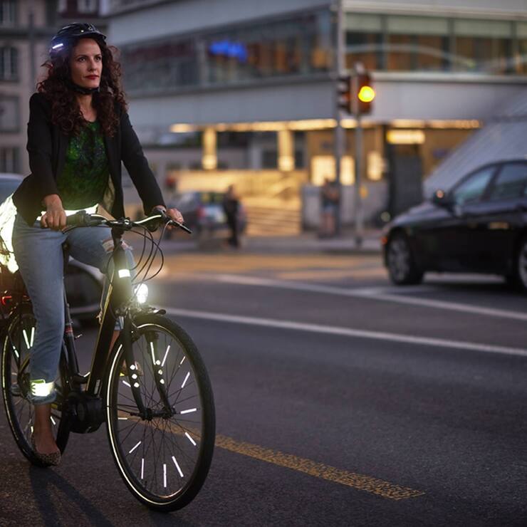 Fahrrad - Dunkelheit - Beleuchtung - Reflektoren