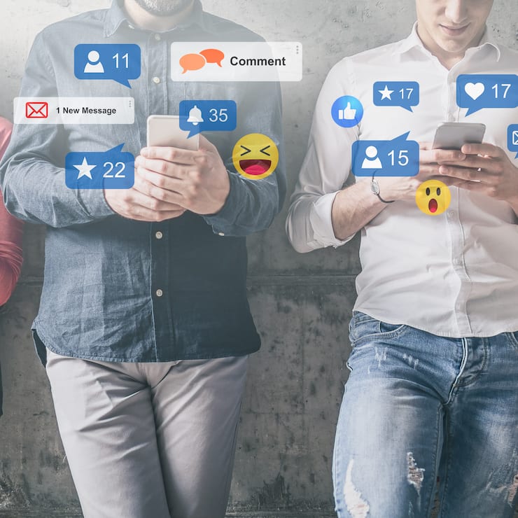 Social media concept.