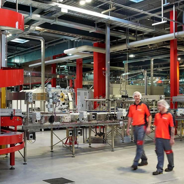 Coca-Cola-Abfüllanlage in Dietlikon/Brüttisellen