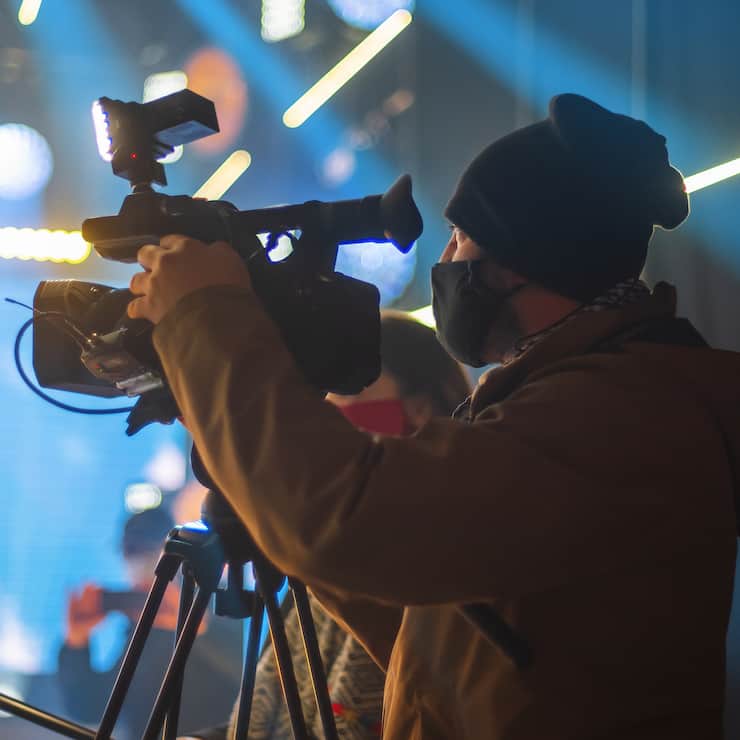 Filmproduktion Corona-Pandemie