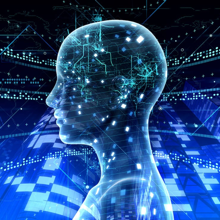 Smart City Surveillance Spy-Cam Network Technology 3D illustrati
