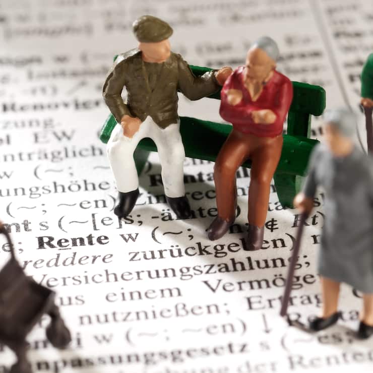 Rente - Altersvorsorge - AHV 21