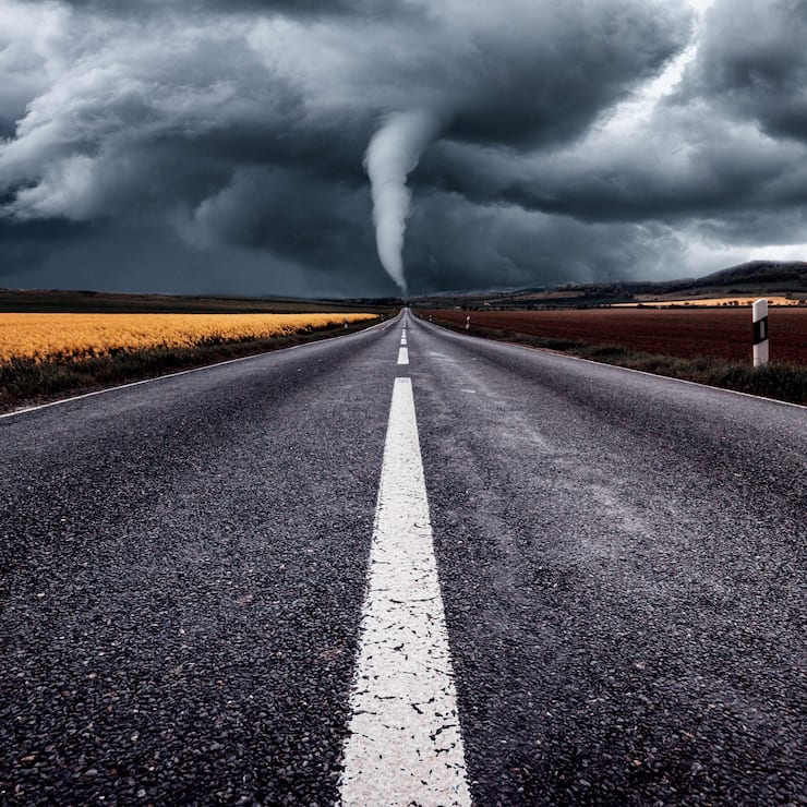 Rückversicherungen tragen die Hauptlast der Schäden durch Naturkatastrophen. 