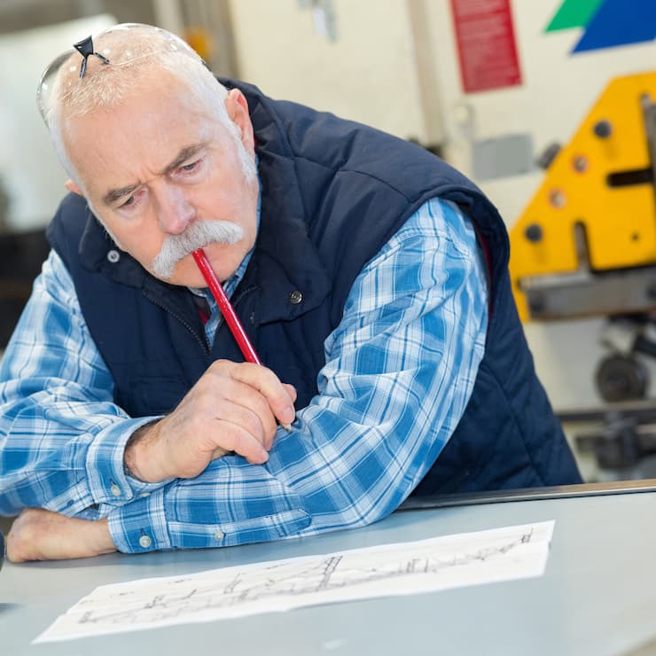 Rentner, Senio,r Handwerker