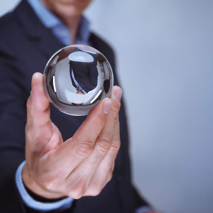 Fehlende Transparenz - Kristallkugel