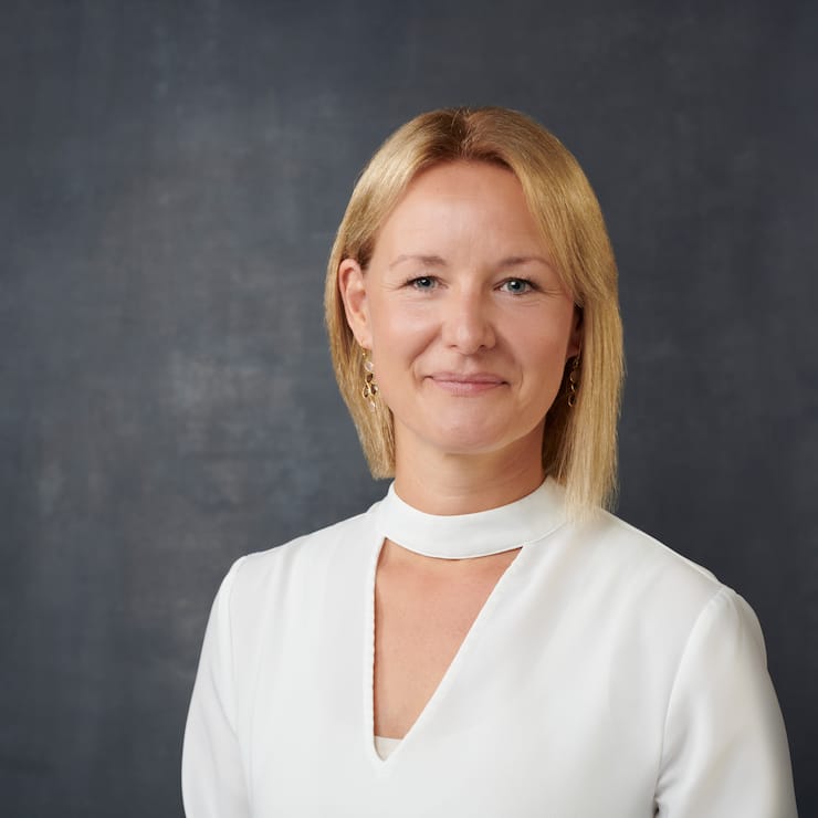 Carolin Gabor, CEO des Swiss-Re-Daimler-Joint-Ventures Movinx
