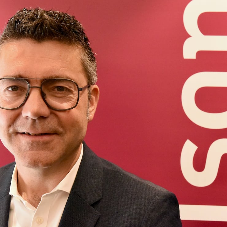 Roman Sonderegger, CEO Helsana, an der Bilanzmedienkonferenz 2024 in Zürich