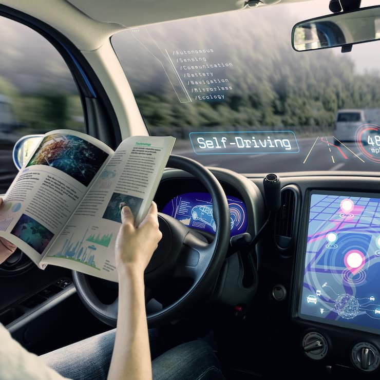 Autonomes Fahren - Telematik - Roboterauto