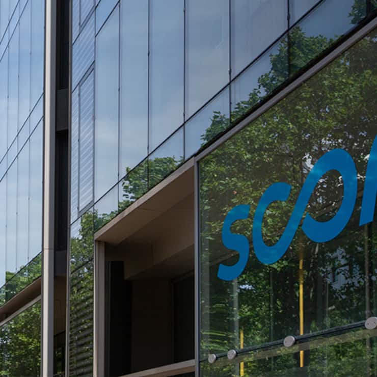 Firmenzentrale von Scor, französischer Rückversicherer