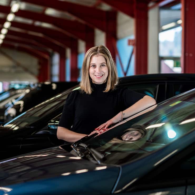 Carvolution Mitgründerin Léa Miggiano 