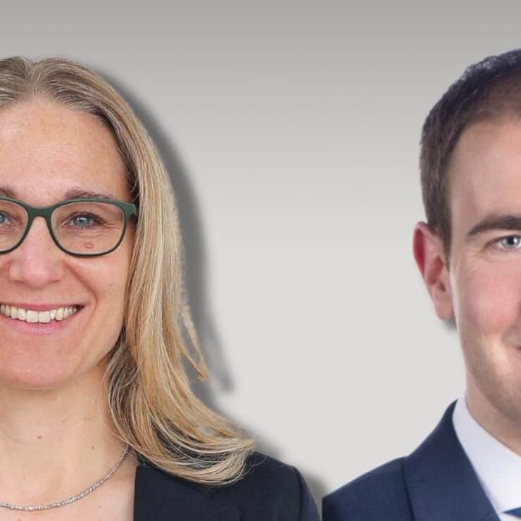 Angela Zeier und Florian Schreiber