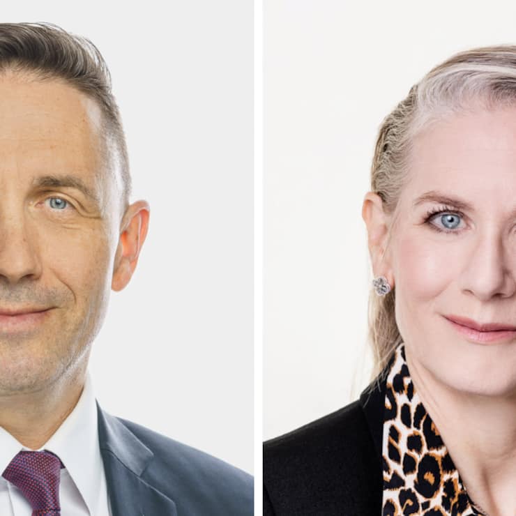 Christian Zoss, Avadis Vorsorge AG und Claudia Emele, Avadis Anlagestiftungen