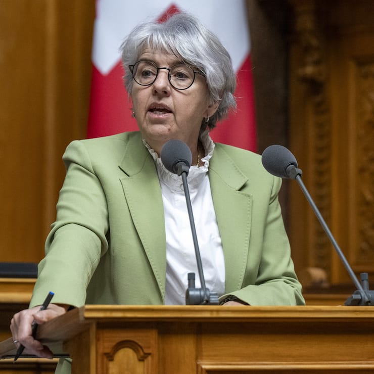 Elisabeth Baume-Schneider - SCHWEIZ SESSION NATIONALRAT