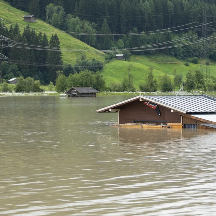 Hochwasser Österreich