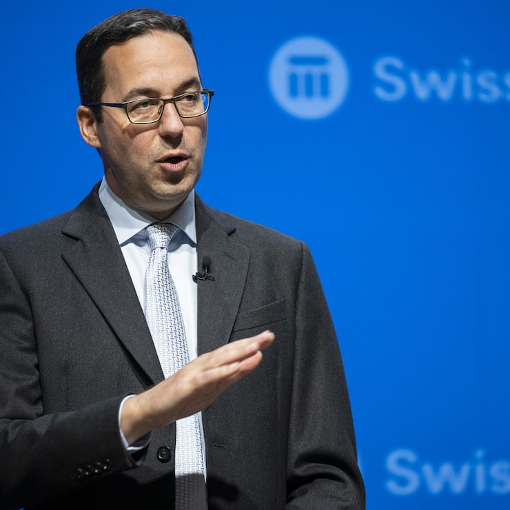 SCHWEIZ VERSICHERUNG SWISS RE Christian Mumenthaler