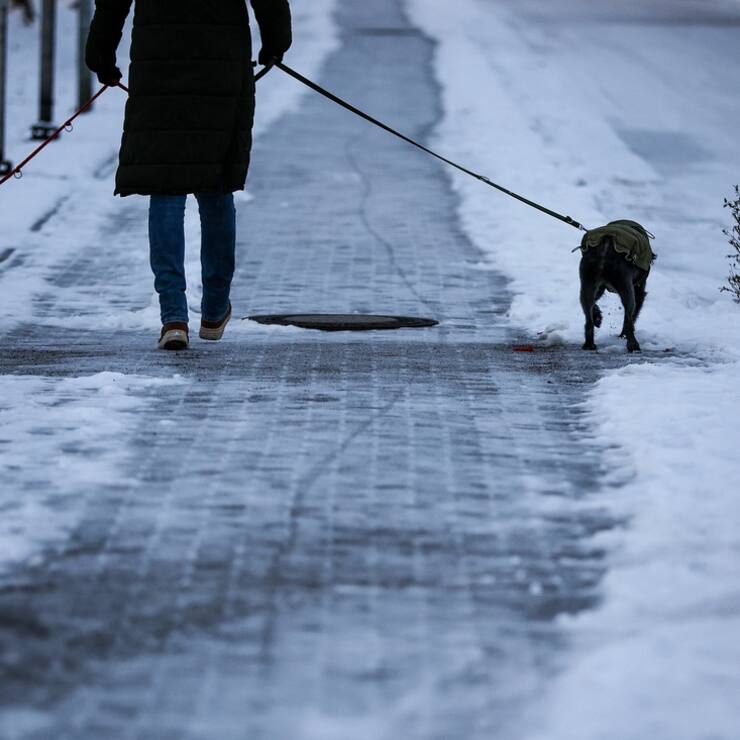 Schnee - Glätte - Glatteis - Rutschgefahr