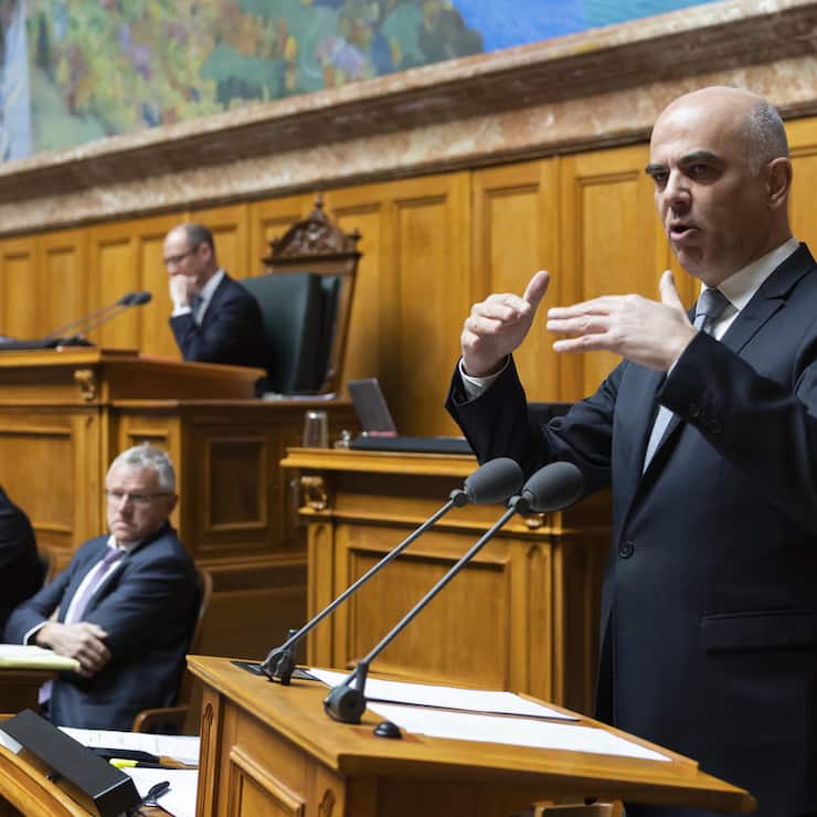 SCHWEIZ SESSION NATIONALRAT