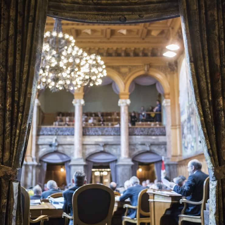 SCHWEIZ SESSION STAENDERAT