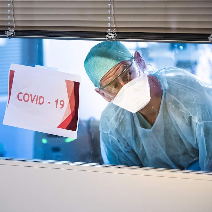 SCHWEIZ CORONAVIRUS SPITAL SION