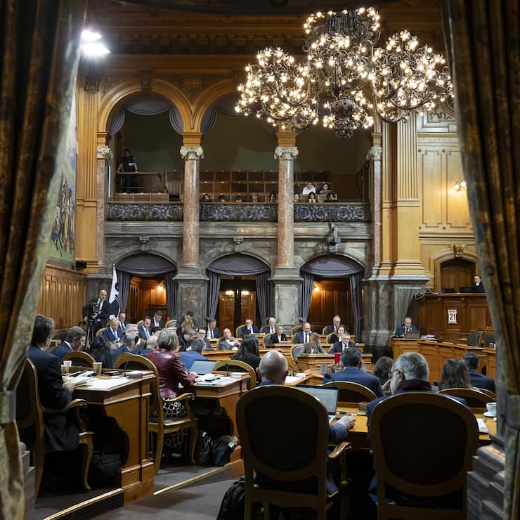 SCHWEIZ SESSION STAENDERAT BUNDESHAUS