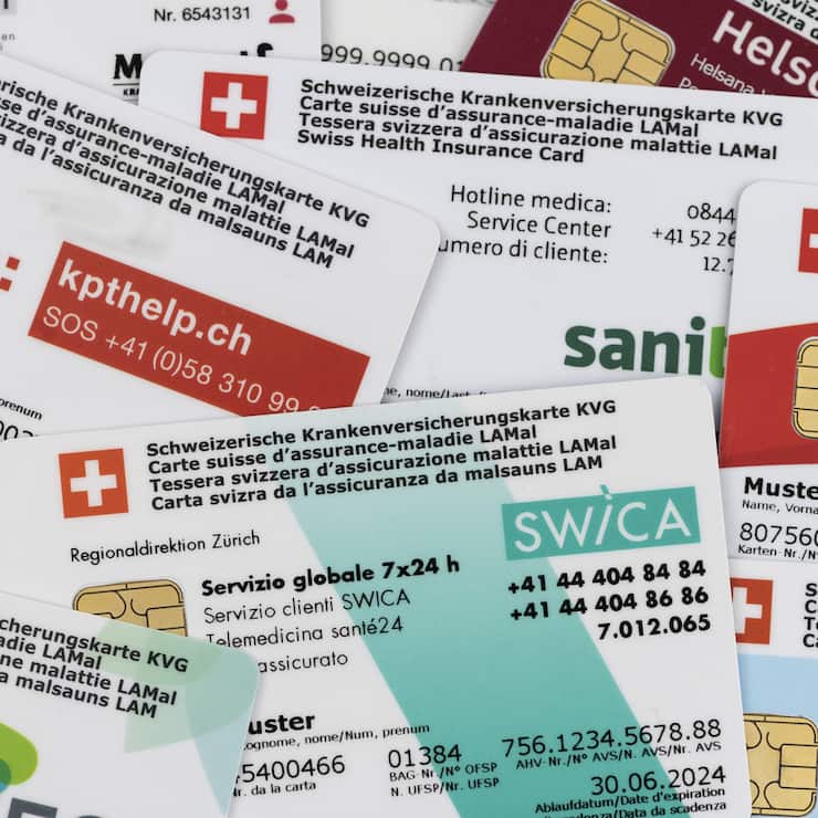 SCHWEIZ KRANKENKASSE VERSICHERUNGSKARTE