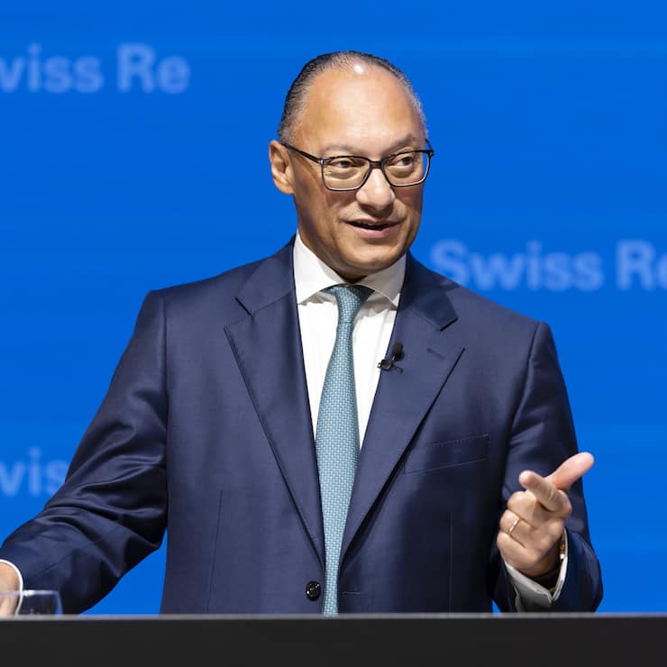 Swiss Re CEO Andreas Berger.