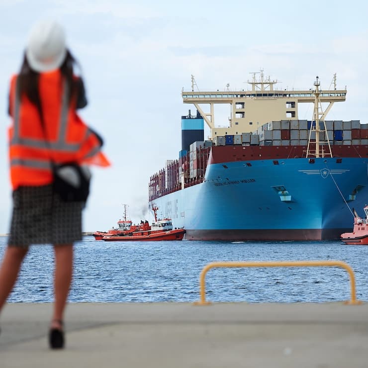 Containerschiff Maersk