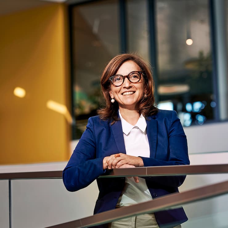 Philomena Colatrella, CEO CSS, HauptgebA$?ude Luzern, Restaurant