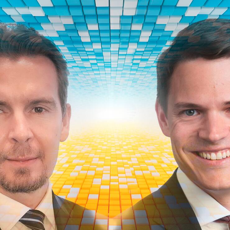 Olivier Van Eyseren und Sandro Krättli, BlackRock