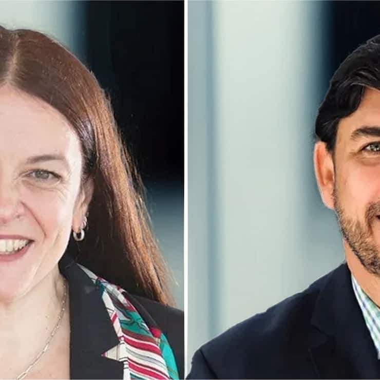 Cristina Ghetti und Terry Powell