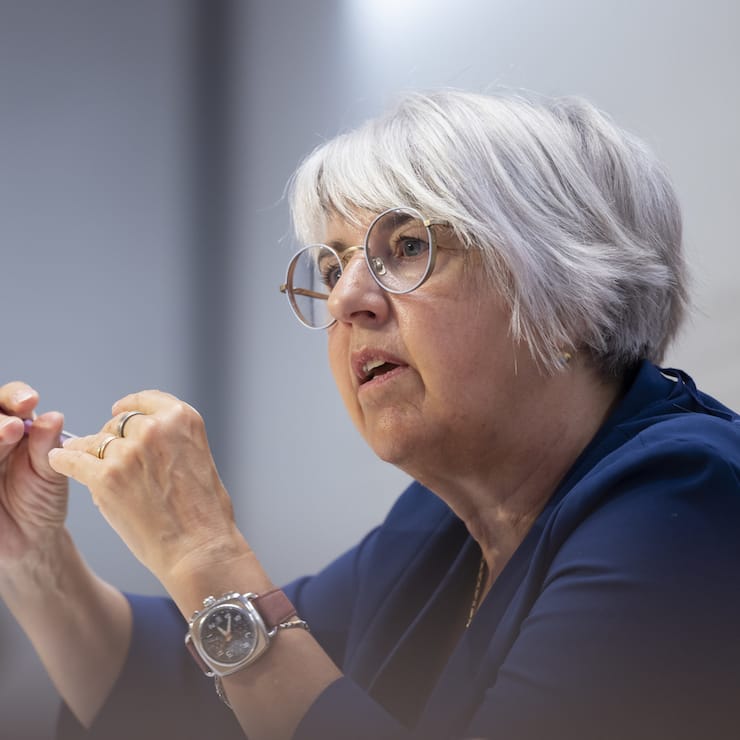 Gesundheitsministerin Elisabeth Baume-Schneider