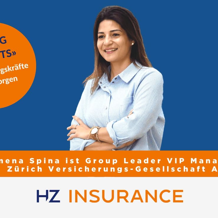 Filomena Spina ist Group Leader VIP Customer Service bei Zurich