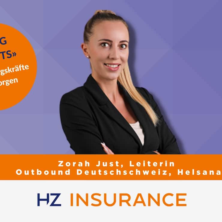 Young Talent Zorah Just, Leiterin Outbound Deutschschweiz Helsana