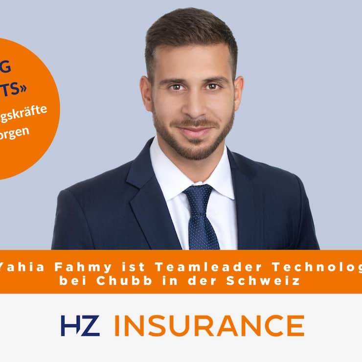 Yahia Fahmy ist Teamleader Technology bei Chubb in der Schweiz 