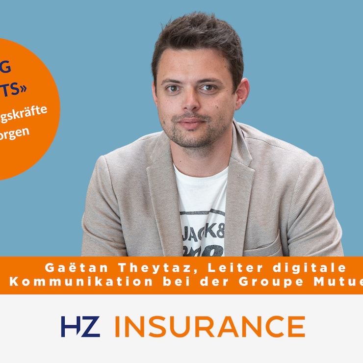 Gaëtan Theytaz, Leiter digitale Kommununikation, Groupe Mutuel