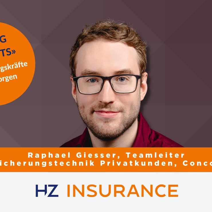 Raphael Giesser, Teamleiter Versicherungstechnik Privatkunden bei der Concordia