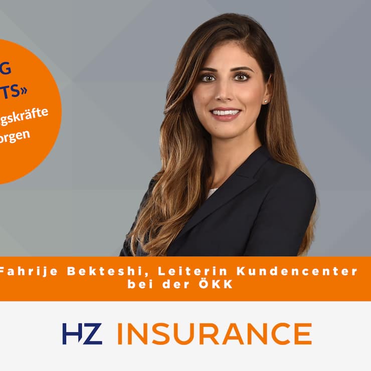  Young Talent Fahrije Bekteshi, Leiterin Kundencenter bei ÖKK
