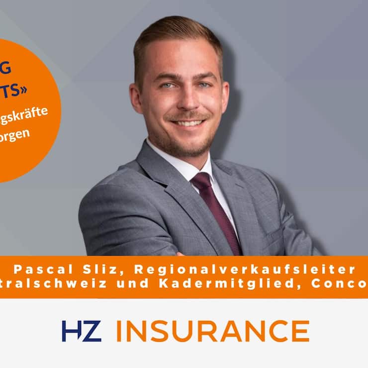 Pascal Sliz, Regionalverkaufsleiter Zentralschweiz und Mitglied des Kaders Concordia