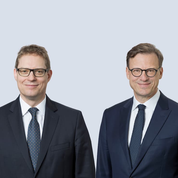 Swiss Life: Matthias Aellig (links) folgt auf Patrick Frost