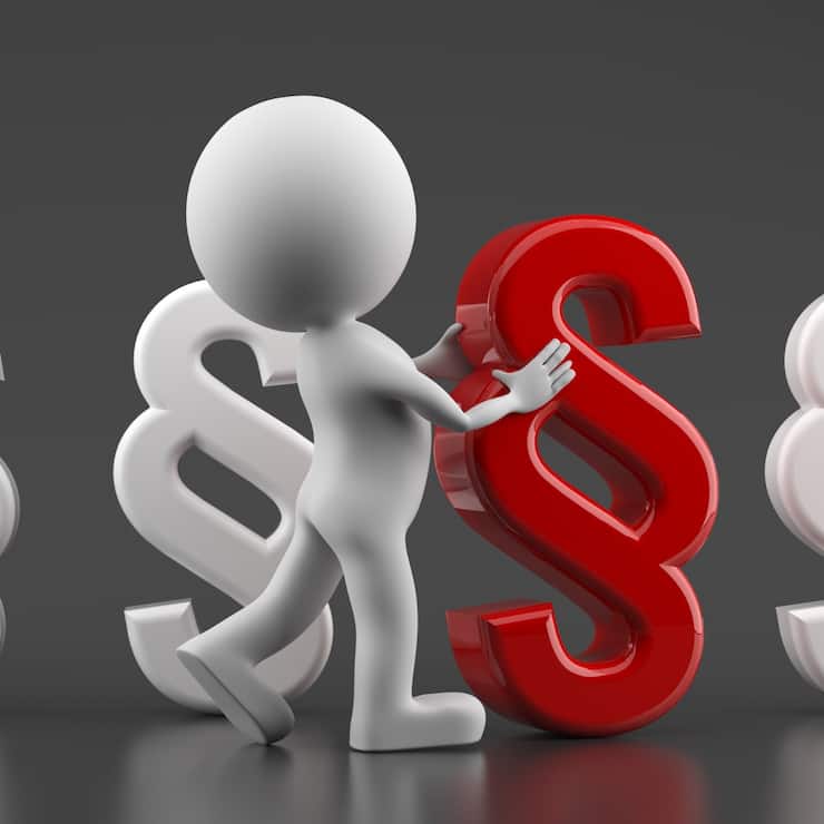 Gesetz - Paragraphen - Recht