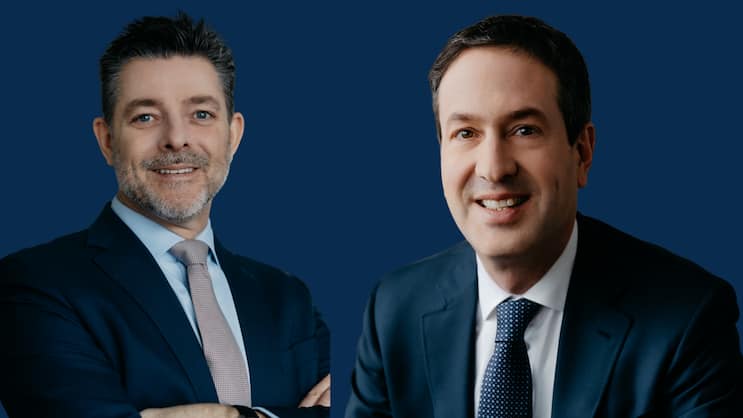 Die Allianz-Industrieversicherunfsttochter AGCS baut den Vorstand um: Neu sind COO Jon-Paul Jones (li) und Dirk Vogler (re)