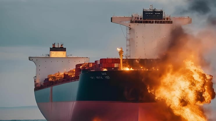 Les incendies sont un problème de sécurité majeur sur les grands navires.