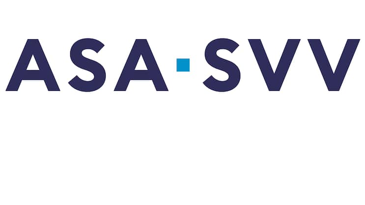 Il nuovo logo dell'Associazione Svizzera d'Assicurazioni ASA.