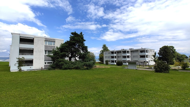 Teil der Wohnüberbauung Riedholz in Richterswil.