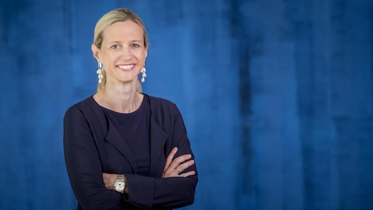 Anne Lohbeck, designierte Chief Risk Officer für P&C Re bei Swiss Re.