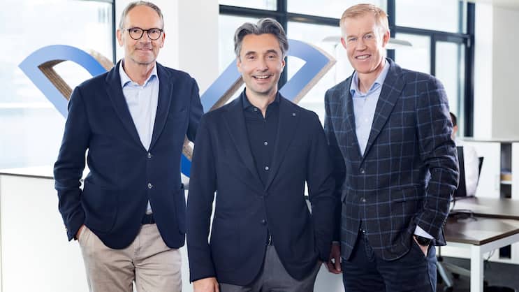 Nahtloser Übergang: Markus Thumiger (VR, links) und Marco Buholzer (CEO, rechts) begrüssen den neuen VR.