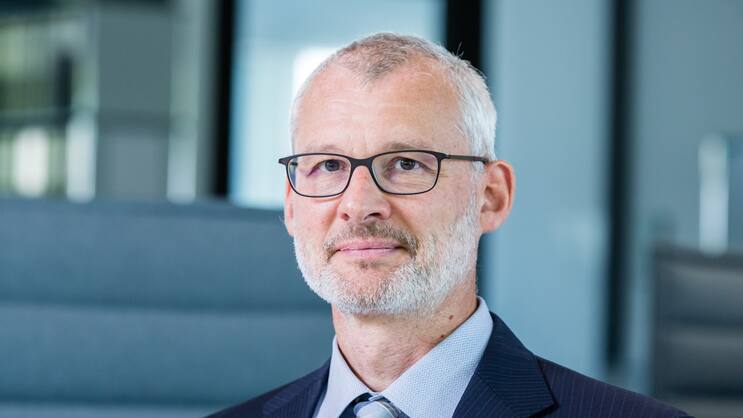 Im Bild: Vincent Eckert, Geschäftsführer Klimastiftung Schweiz.