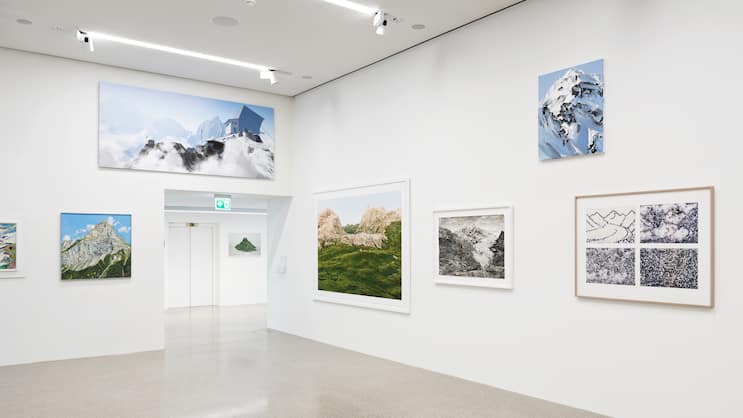 Helvetia Art Foyer in Basel.